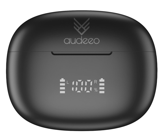 Audeeo Słuchawki TWS Audeeo Navigator z wyświetlaczem LED (czarne) - 1335455 - zdjęcie 5